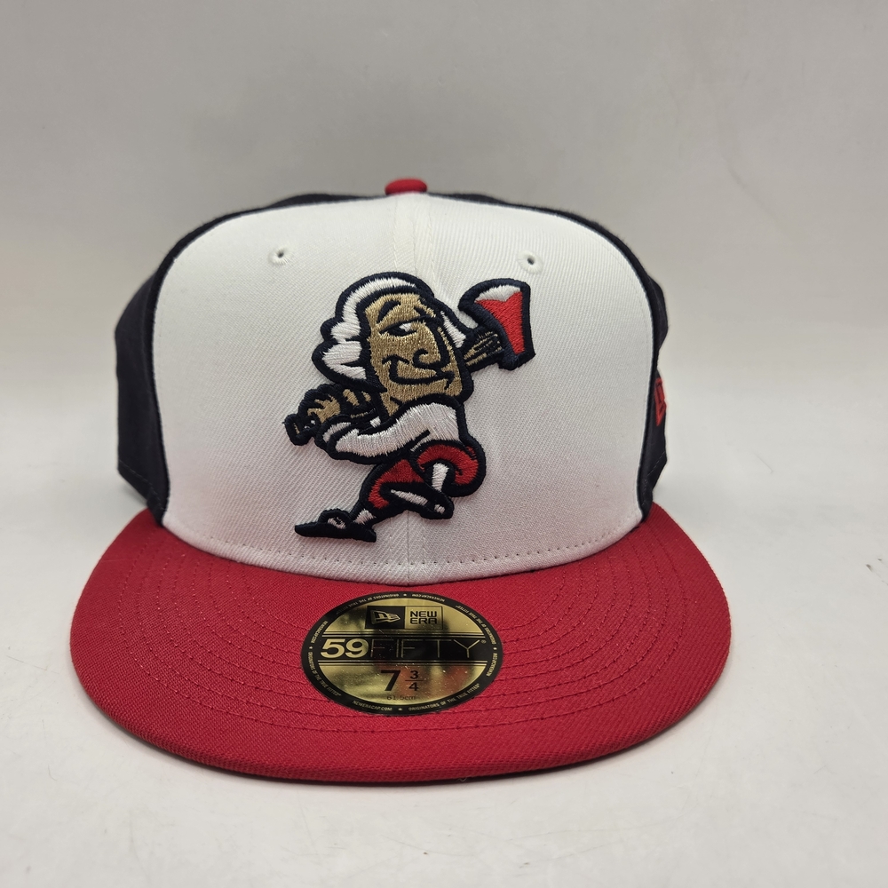 Fredericksburg Nationals MiLB New Era 59FIFTY Hat 7 3/4 *Swinging George Logo*